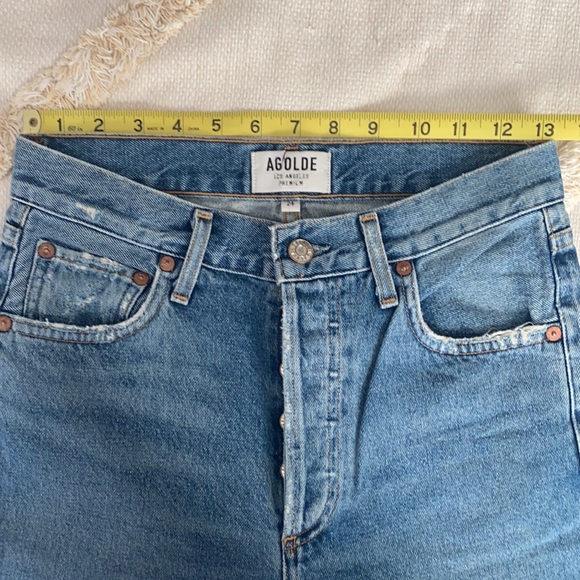 Agolde Jamie High Rise Classic Jeans (Passenger) - Picture 9 of 9